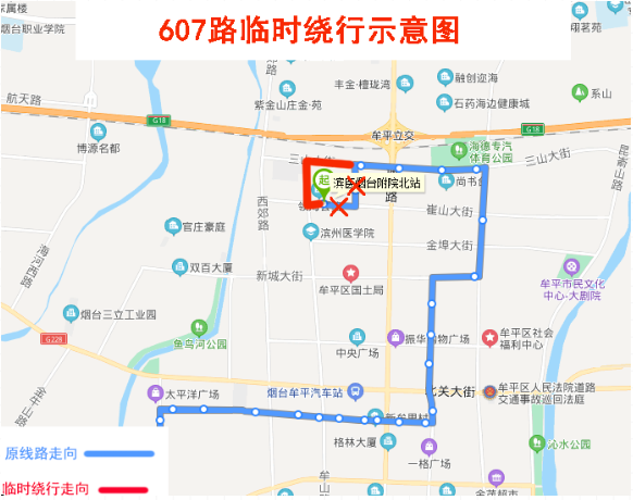 2021年3月烟台最新公交绕行线路汇总