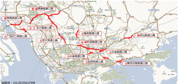 2021深圳清明节景区、商圈和墓园周边拥堵路段及时间