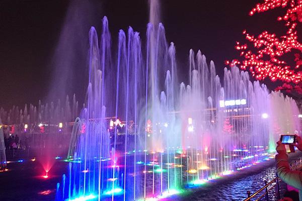 2021开元湖音乐喷泉恢复表演-开放时间及公交路线