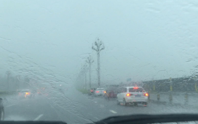 2021年5月10日江西高速受暴雨雷暴影响路段