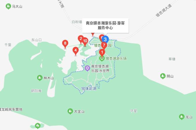 南京银杏湖休闲度假区在哪里 地址 怎么去