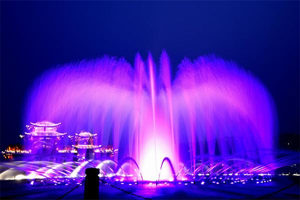 泰山西湖景区喷泉开放时间
