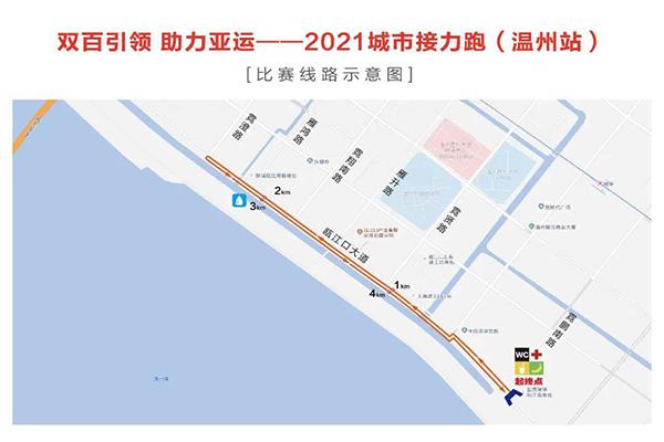 2021助力亞運城市接力跑溫州站