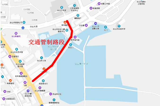 2021江门高考交通管制路段及时间