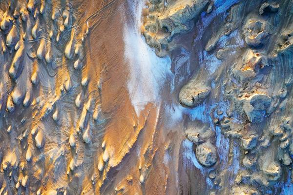 地球上最像火星的地方-青海柴達木風景圖