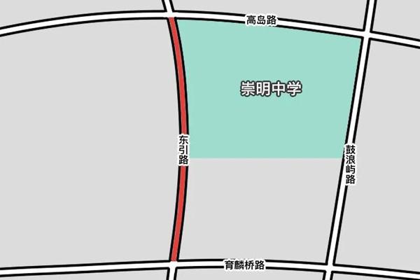 2021上海崇明区下考交通管束时候-范围