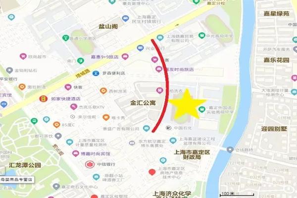 2021高考上海嘉定区考点及交通管制