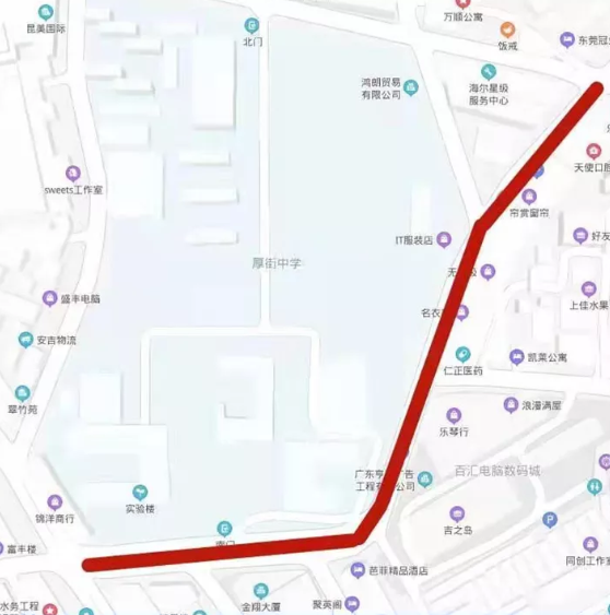 2021东莞高考交通管制通告-时间及路段