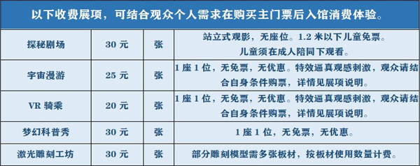 2021天津滨海科技馆开放时间+门票