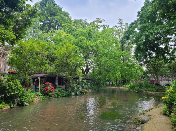 大邑虎跳河大橋有哪些景點