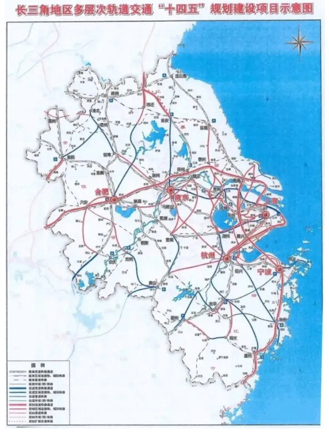 2021南京将新增6条市域地铁-最新规划