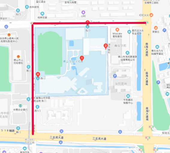 2021佛山中考交通管制時間及路段