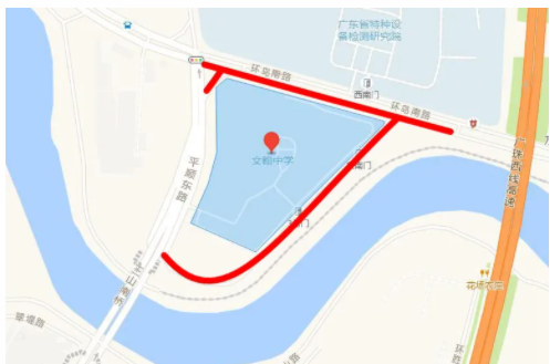 2021佛山中考交通管制时间及路段