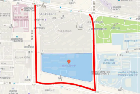 2021佛山中考交通管制时间及路段