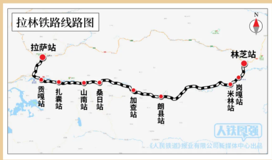 拉萨至林芝铁路什么时候通车