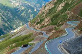 7月4日独库公路全线通车-堵车情况