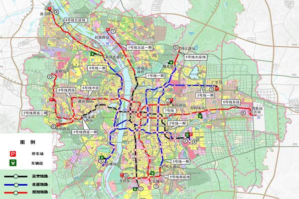 長沙地鐵2號線西延線二期工程站點-開通時間