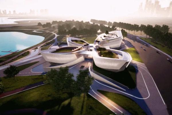 2021南昌县文化中心建设进度