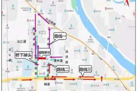 天津地铁11号线道路变化