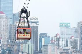 重庆长江索道景区8月4日起因天气原因暂时停运