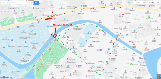 8月20日-22日江门多个桥梁实施封闭交通管制