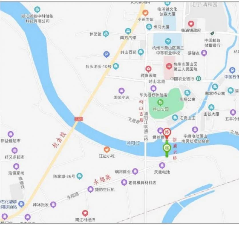 2021杭州萧山临浦大桥8月25日起临时关闭三个月
