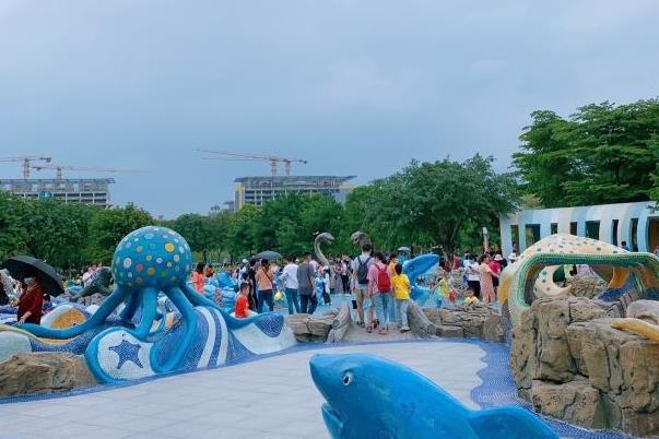 受疫情影响广州市儿童公园暂停开放2021年9月