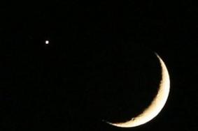 2021金星伴眉月天象观赏最佳时间