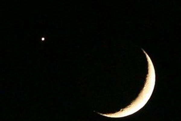 2021金星伴眉月天象观赏最佳时间