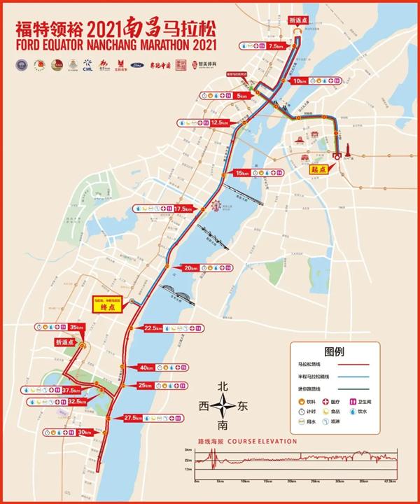南昌马拉松2021报名时间-比赛线路