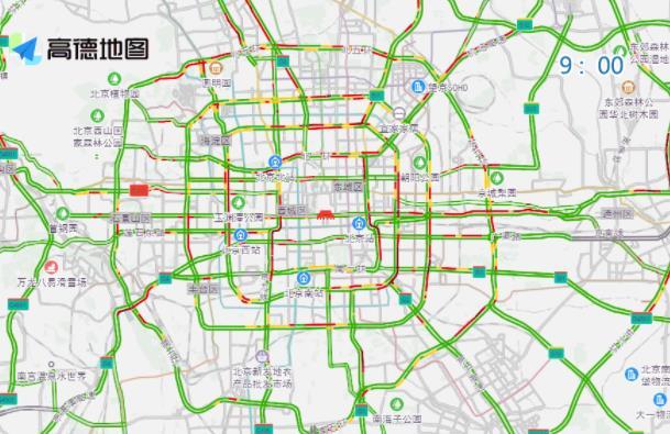 2021北京国庆易拥堵路段和时间