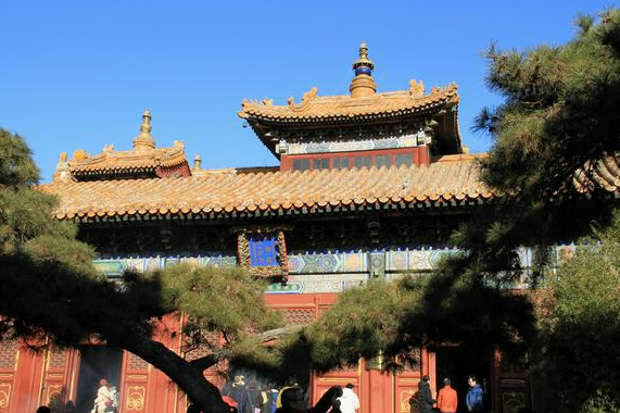 受疫情影响10月27日起北京雍和宫暂停对外开放