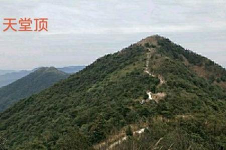 广州周边有哪些爬山的景区