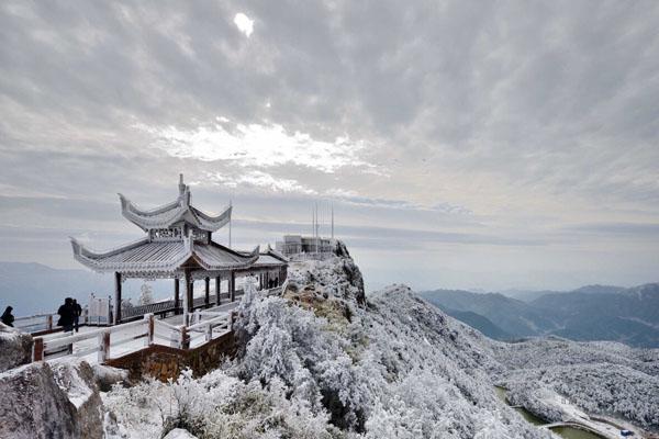 德化九仙山风景区看雾凇最佳时间