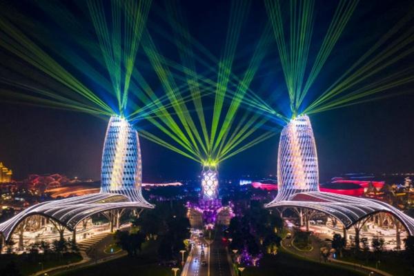 2021武汉文旅博览会灯光秀观赏最佳地点及开始时间