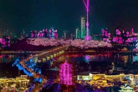 2021武汉文旅灯光秀时间-观赏最佳地点