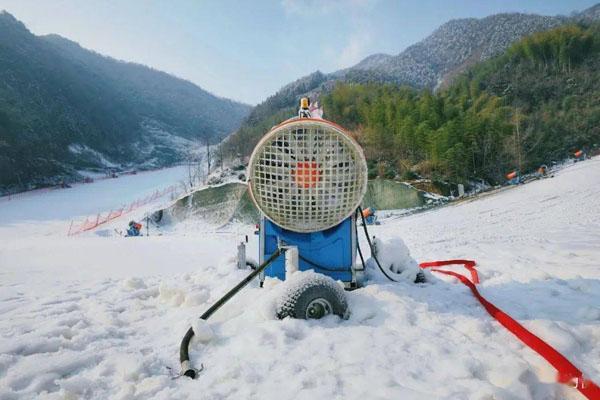 2021因受疫情影响桐庐生仙里国际滑雪场暂停营业