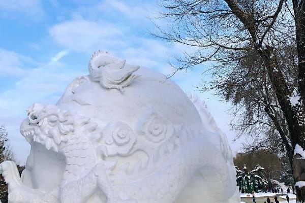 2021受疫情影响第黑龙江省雪雕比赛延期举办