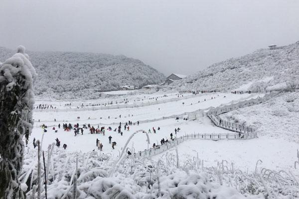 2021重慶金佛山滑雪場最新門票價格