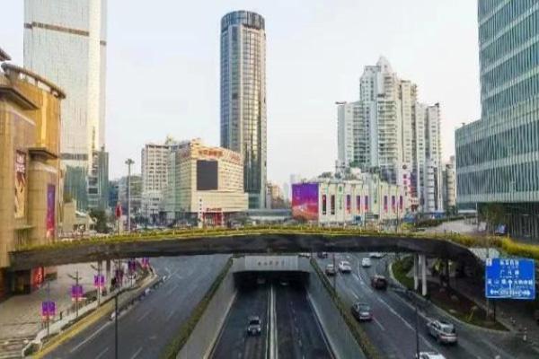 上海徐家汇天桥连廊二期1月20日正式开放