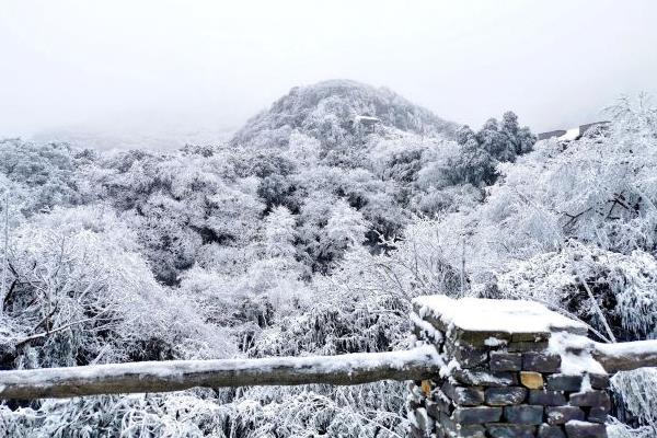 重慶冬天看雪景的地方推薦
