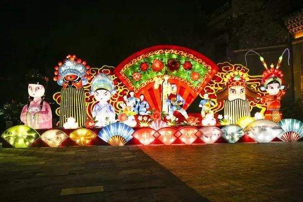 2022淄博春节哪里有看花灯的地方