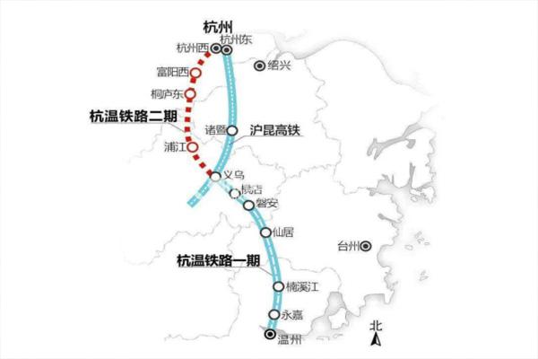 杭温铁路一期通车时间 杭温铁路最新消息