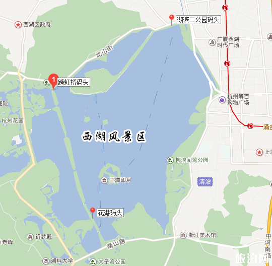 杭州西湖有哪些种类的游船