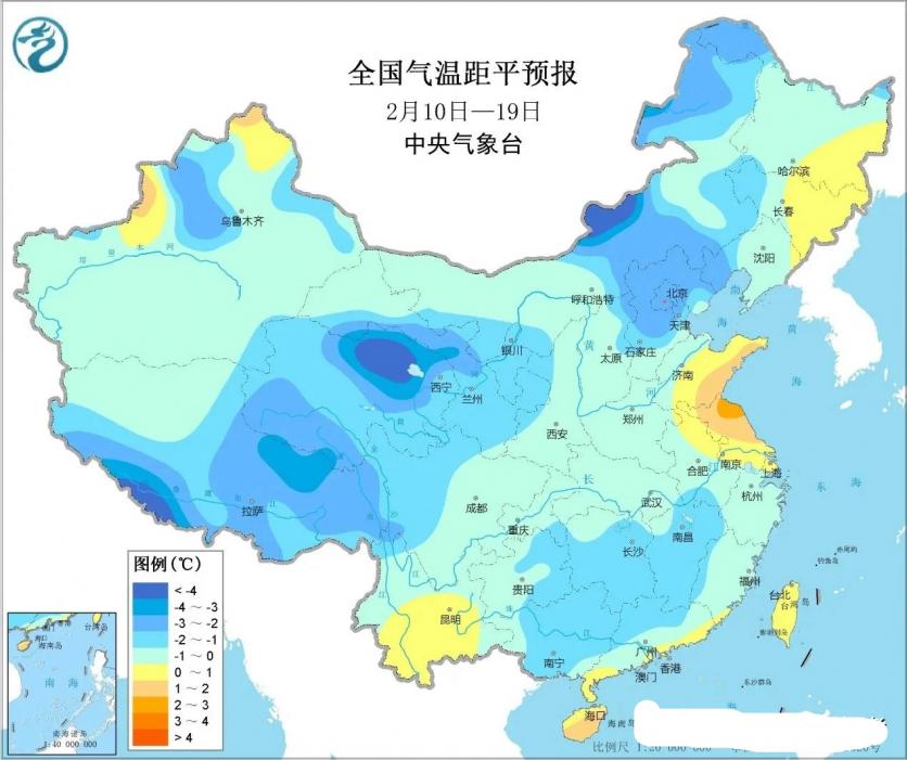 11日至13日大范围雨雪将影响我国大部