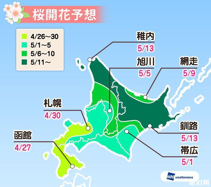 日本看樱花最好的时间 2022日本樱花预测开放时间+最佳观赏地点