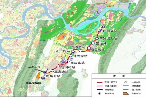 重慶軌道24號(hào)線最新消息2022 附站點(diǎn)圖