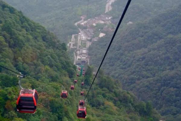 武當山索道上下多少錢