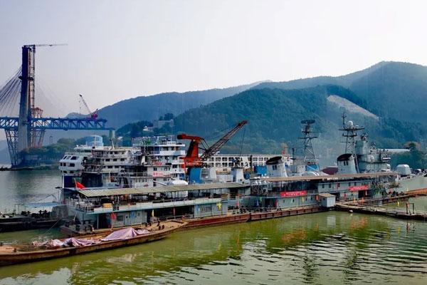 2021年166军舰什么时候可以参观 166舰停在重庆哪里