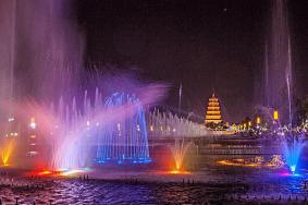 西安大雁塔广场音乐喷泉开放时间2022